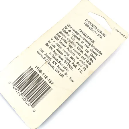 Luhr Jensen Hus-lure, 2,36 g, Orange / Gold, plandavka #14951