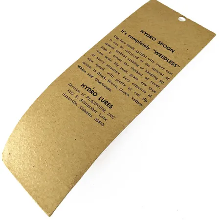 Hydro Lures Hydro Spoon, 11g Zelená/černá, hladinová třpytka #16752