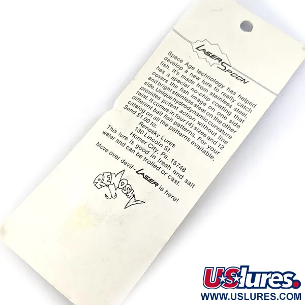 Renosky Laser Spoon, 7g, zlatá černá, plandavka #20308