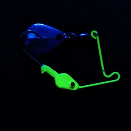 Worth spinnerbait, fluorescenční žlutá, 2,5 g, rotační třpytka #17156