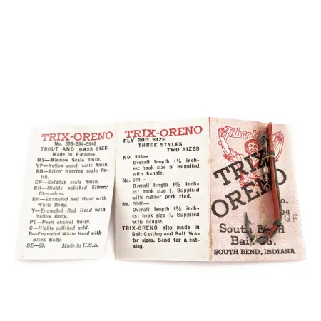 South Bend Trix-Oreno, 2g, červená, muškařská nástraha #17296