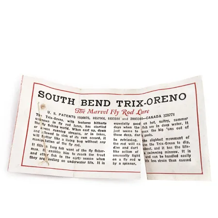 South Bend Trix-Oreno, 2g, červená, muškařská nástraha #17296
