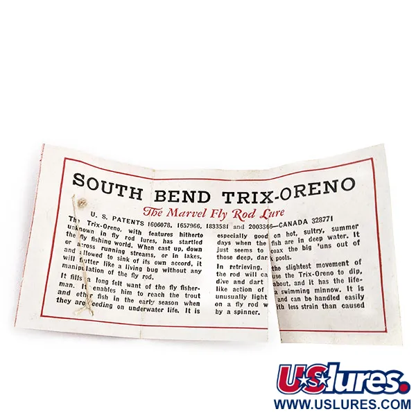 South Bend Trix-Oreno, 2g, červená, muškařská nástraha #17296