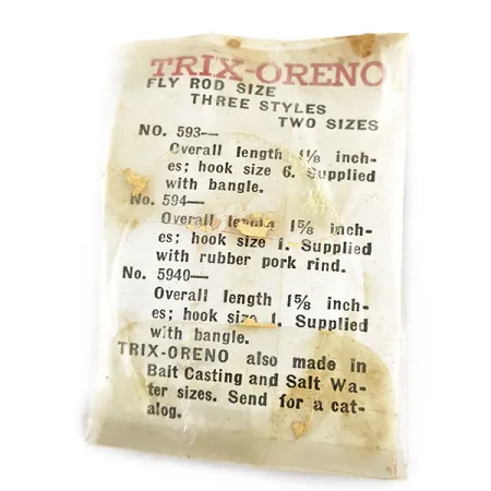 South Bend Trix-Oreno, 2g, stříbrná muškařská nástraha #17393