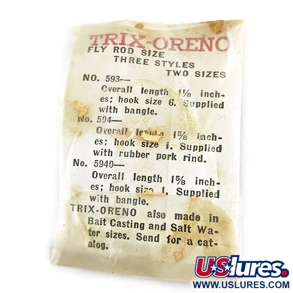 South Bend Trix-Oreno, 2g, stříbrná muškařská nástraha #17393