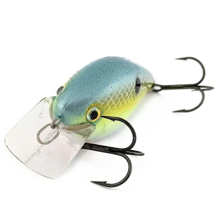 Strike King KVD Silent square bill, Chartreuse Sexy Shad, 12g, wobler #19626