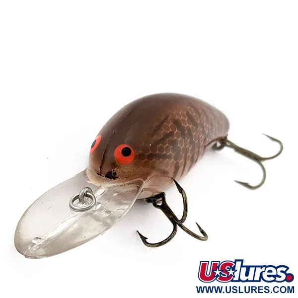 Bomber model 6A, Brown Craw, 11g, Plovoucí crankbait #18132