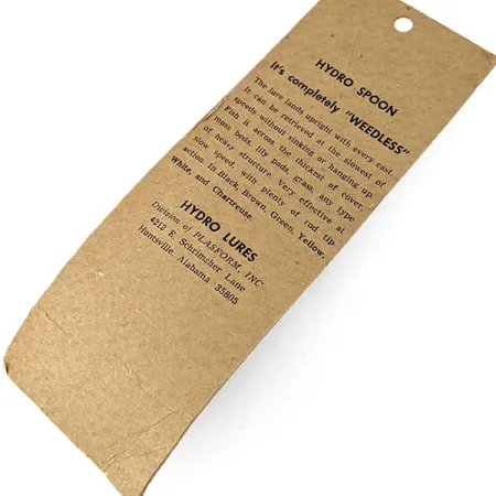 Hydro Lures Hydro Spoon, 11g, černá/zelená, povrchová plandavka #18150