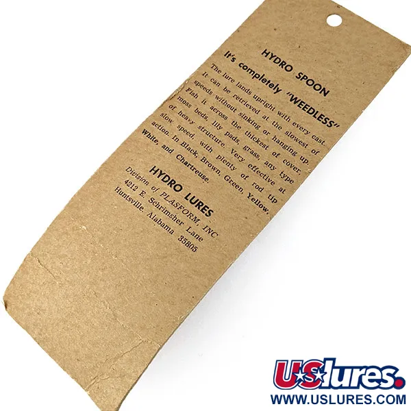 Hydro Lures Hydro Spoon, 11g, černá/zelená, povrchová plandavka #18150