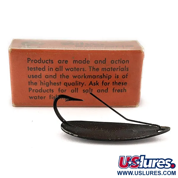 Atlantic Lures Silver Spoon, 7g, Matná černá, Plandavka #18729