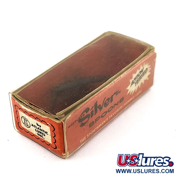 Atlantic Lures Silver Spoon, 7g, Matná černá, Plandavka #18729