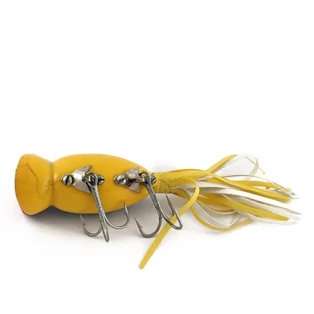 Fred Arbogast Hula Popper, 10g, žluto-modrý, hladinový popper #18822