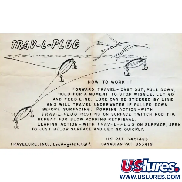 TraveLure Trav-L-Plug, 21g, zelená, rybářská nástraha #21521