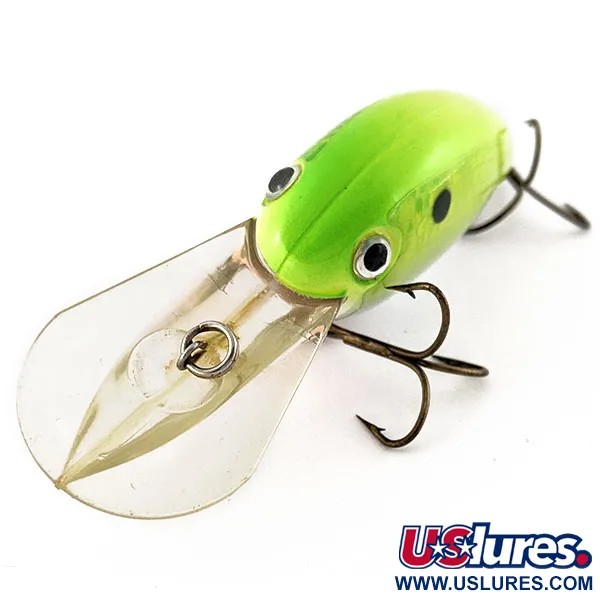 Strike King Pro Model 5XD, 18g, Chartreuse Silver, hlubokopotápivý wobler #19523