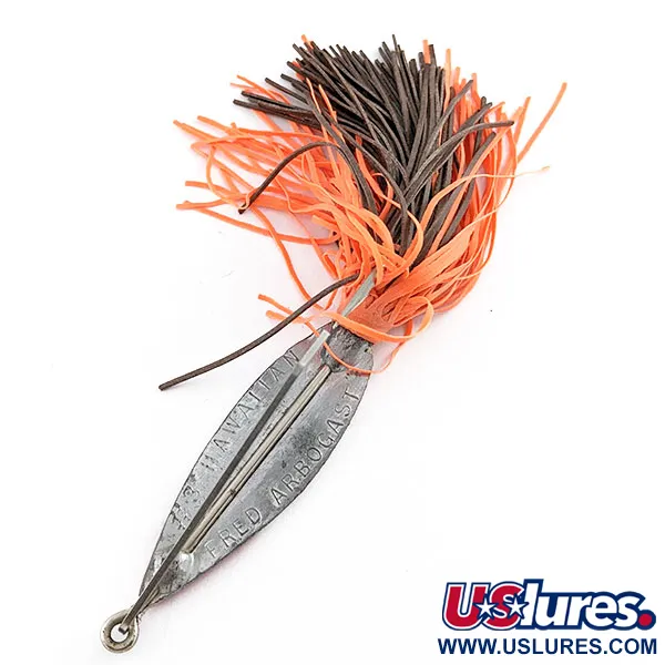 Fred Arbogast #3 Hawaiian, červeno-bílá, 16g, plandavka #19597