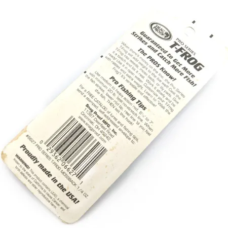 Snag Proof Pro series T-Frog, 7 g, Mossback, hladinová žába #19757