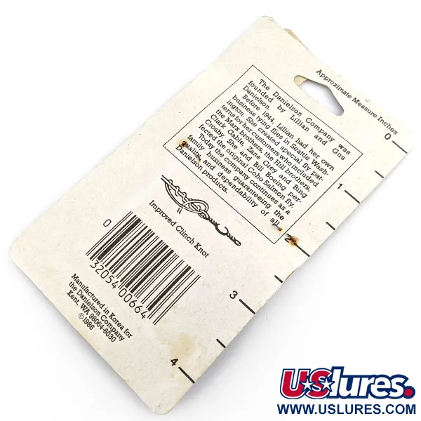 Danielson Swivels #6, niklovaný povrch, kuličkové obratlíky #19775