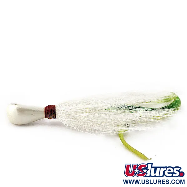 Arkie Lures Ocean Logic Bucktail Striper Jig, 31g, Pearl, jigová nástraha #20139