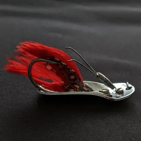 Pflueger Chum 2, niklová/červená, 7g, plandavka #20257