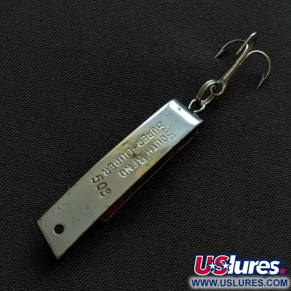 South Bend Super-Duper 503, 4,3 g, nikl/červená, plandavka #20423