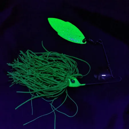 Elite Spinnerbait UV, 14g, barva chartreuse UV glows, spinnerbait #20472