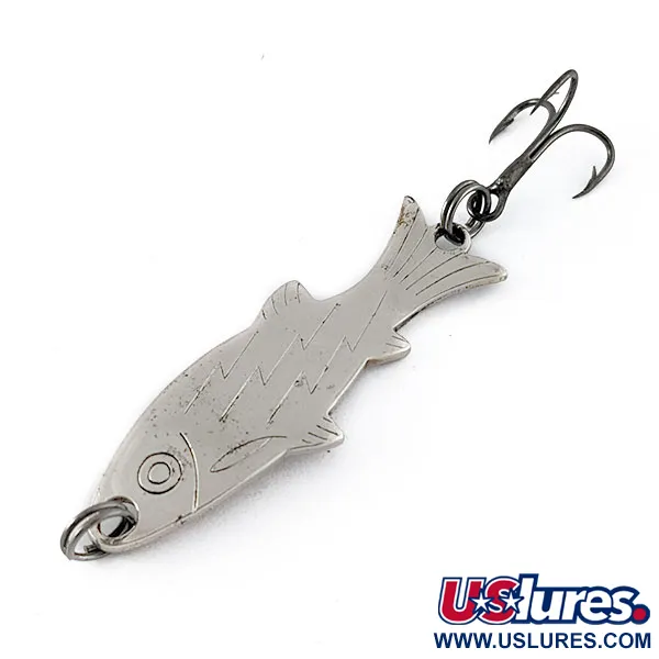 Atlantic Lures Golden Wobble-Fish, niklová, 7 g, plandavka #20479