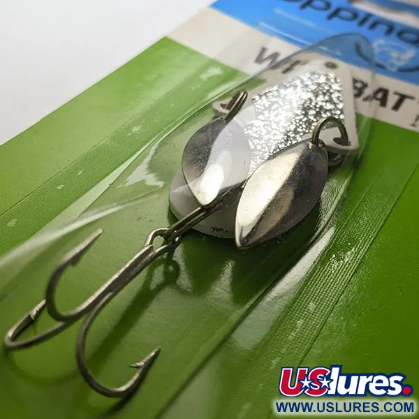 Eppinger Wingbat, 14g, bílá/stříbrné třpytky, plandavka #22723