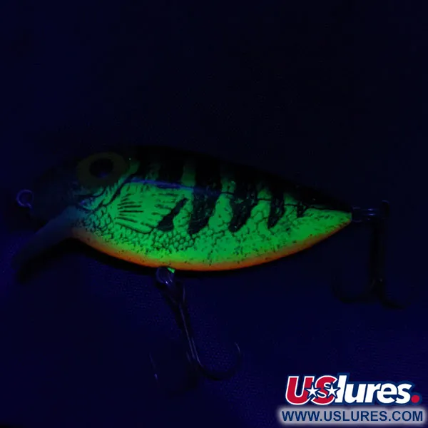 Storm Rattlin Thin Fin (Pre Rapala), UV, 9,5g, Perch, Plovoucí wobler #20512
