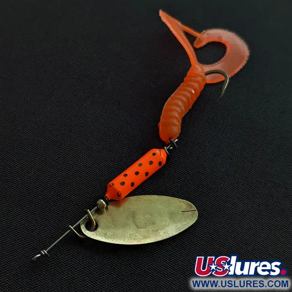 Yakima Bait Worden’s Original Rooster Tail, 3,6g, mosaz/červená, rotační třpytka #20736