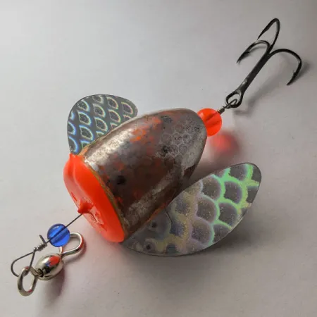 Yakima Bait Spin-N-Glo, Nickel Plate (NP-MY), 8g, rotační nástraha #20756