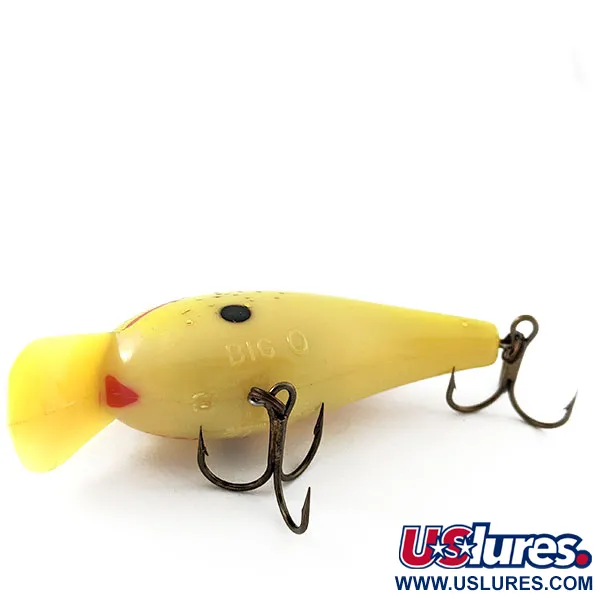 Cotton Cordell Big O Fred C Yang 1967, 14g, žlutá, crankbait #20766