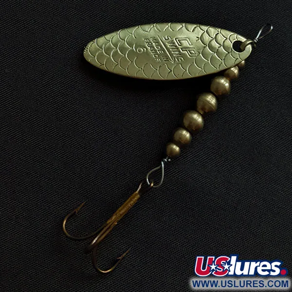 C.P. Swing 6, mosaz, 8g, rotační třpytka #20771