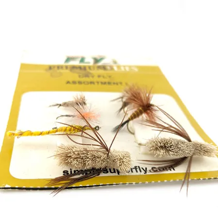 Superfly Premium Flies Assortment I, suché mušky, muškařská sada #20818