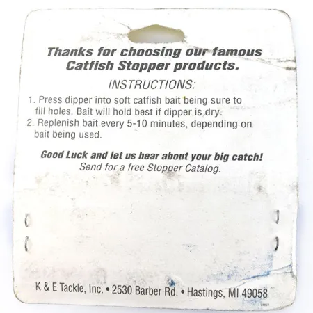 Catfish Team Stopper Bait Dipper, žlutá, 6,5 cm, gumová nástraha #21202