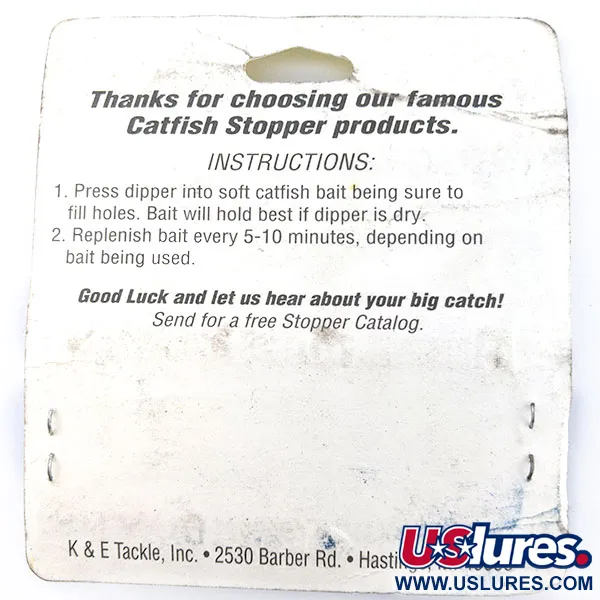 Catfish Team Stopper Bait Dipper, žlutá, 6,5 cm, gumová nástraha #21202