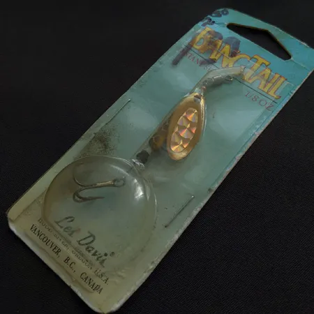 Luhr Jensen Les Davis Bang Tail, 5g zlatá rotační třpytka #21203