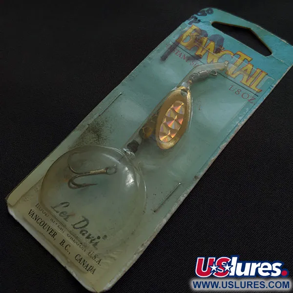 Luhr Jensen Les Davis Bang Tail, 5g zlatá rotační třpytka #21203