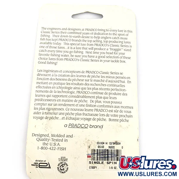 Bomber The Classics Bushwacker, nikl/žlutá, 4 g, spinnerbait #21283