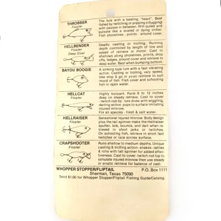 Whopper Stopper Bayou Boogie, 7g, Barfish, potápivý wobbler #23647