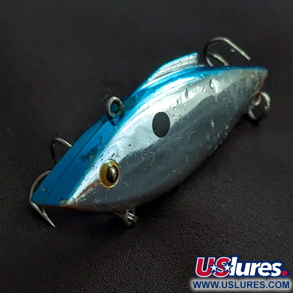 Bill Lewis Rat-L-Trap, 12g, Silver Chrome Blue, lipless wobler #21658
