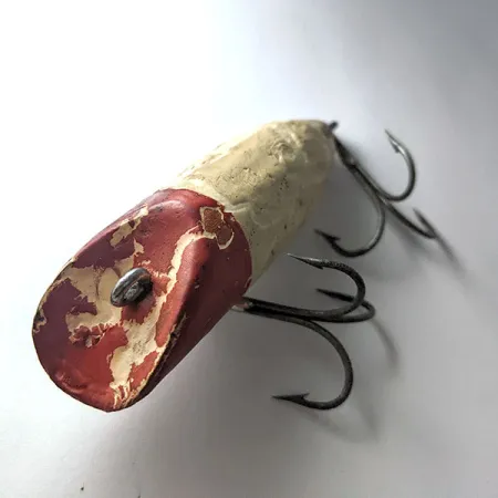 South Bend Bass Oreno, 17g, červenobílá, dřevěný wobbler #21720