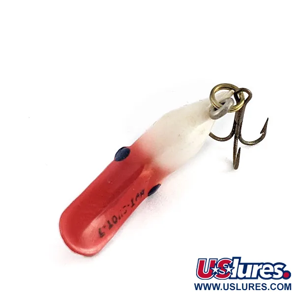 Luhr Jensen Hot Shot 7, 1,5g, White/Red Head, rybářská nástraha #21795