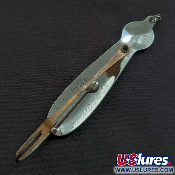 Frabill's Slim Demon, nikl, 14g, nezachytávající se plandavka #21837