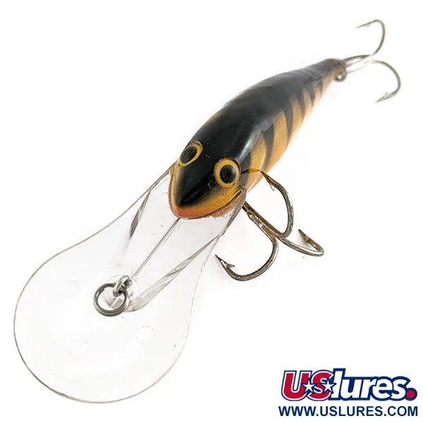 Fred Arbogast Phred’s Shadeaux Wood, Tiger, 14g, rybářská nástraha #21906