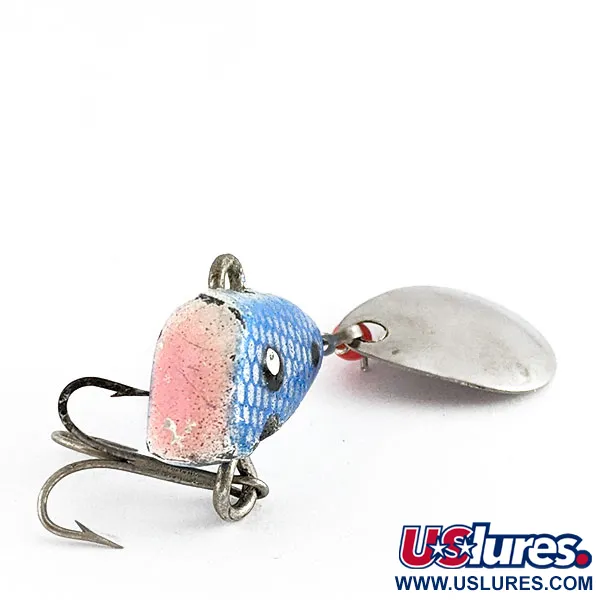 Chas M Six Tackle Little Suzy, 21g, modré šupiny, tail spinner #21917