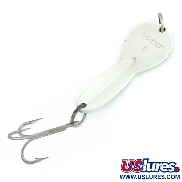 Glen Evans Loco 2, 10g, bílá/zelená Glow, plandavka #22000