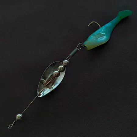 Worth June bug, 5g nickel/blue, rotační třpytka #22027