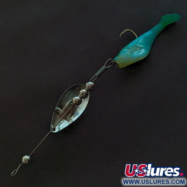 Worth June bug, 5g nickel/blue, rotační třpytka #22027