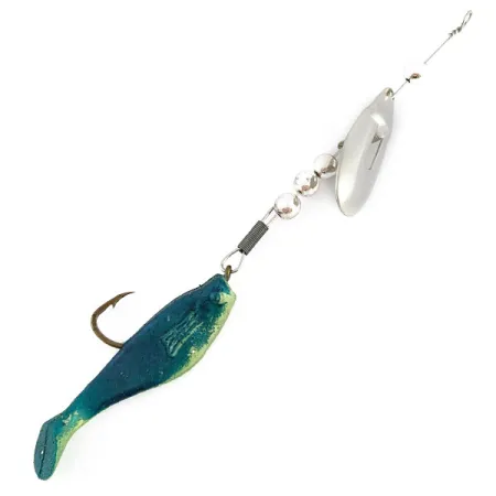 Worth June bug, 5g nickel/blue, rotační třpytka #22027