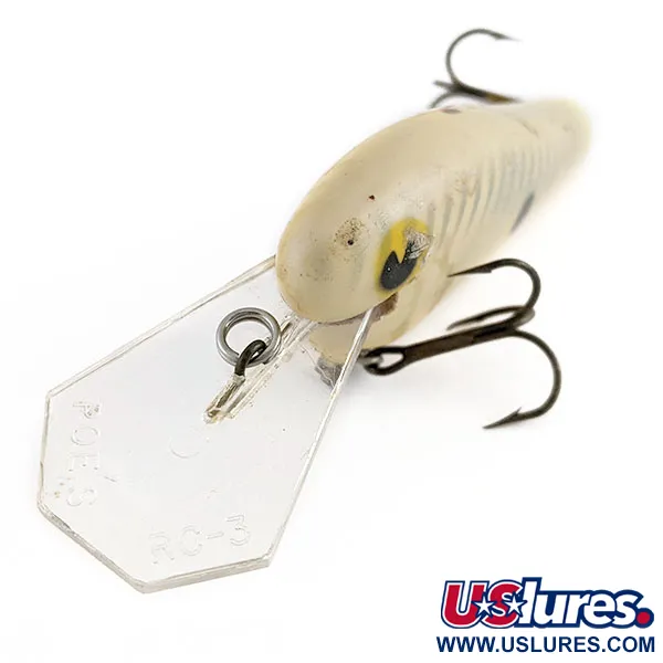 Poe's Super Cedar RC-3, cream shad, 16 g, crankbait #22032